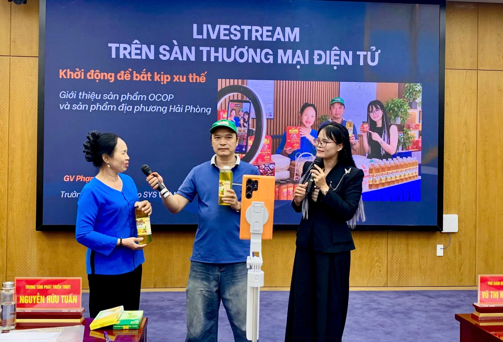 Cục Thương mại điện tử đồng hành cùng Hải Phòng phát triển thị trường thương mại điện tử minh bạch, bền vững