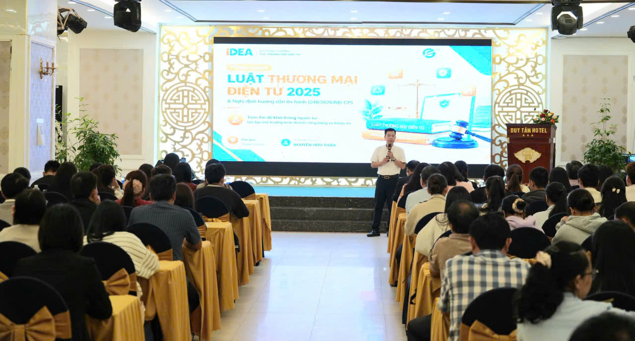 Huế tổ chức thành công hội nghị tập huấn thương mại điện tử lần thứ 3 trong năm 2026