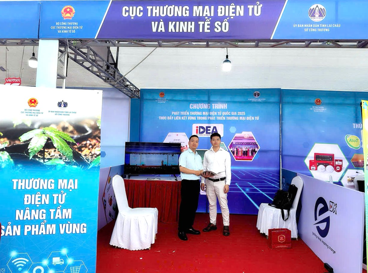 Nhiều giải pháp công nghệ số và sản phẩm đặc trưng vùng miền tại Hội nghị Liên kết vùng tại Lai Châu