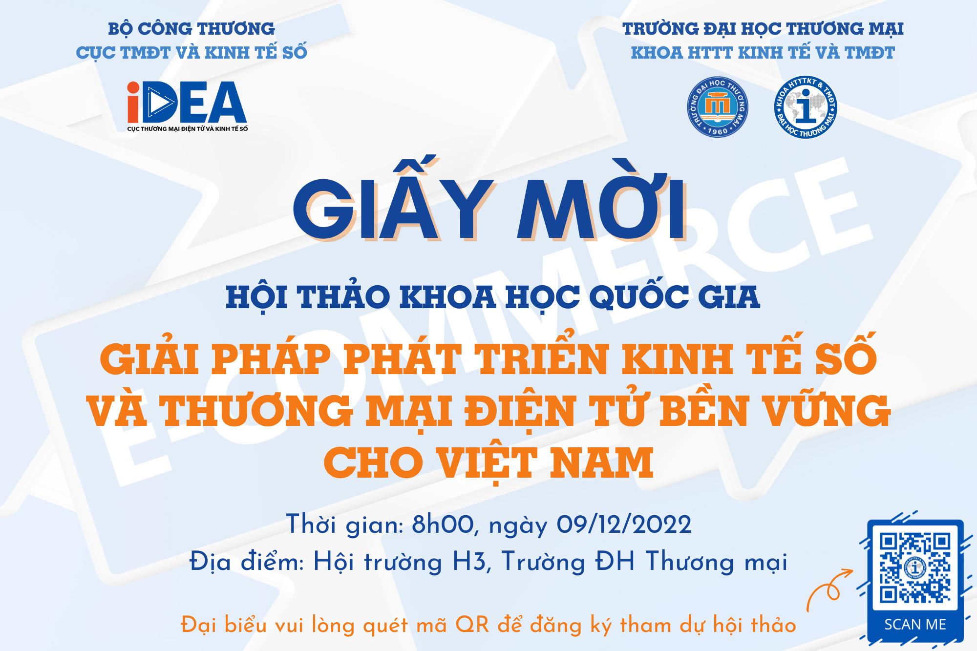 Đăng ký tham dự Hội thảo quốc gia 